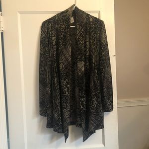 Chico’s Animal Print Cardigan